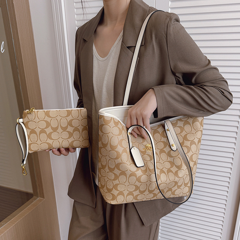 Interior Design Elegant - Luxury Designer Women's Shoulder Bag Large