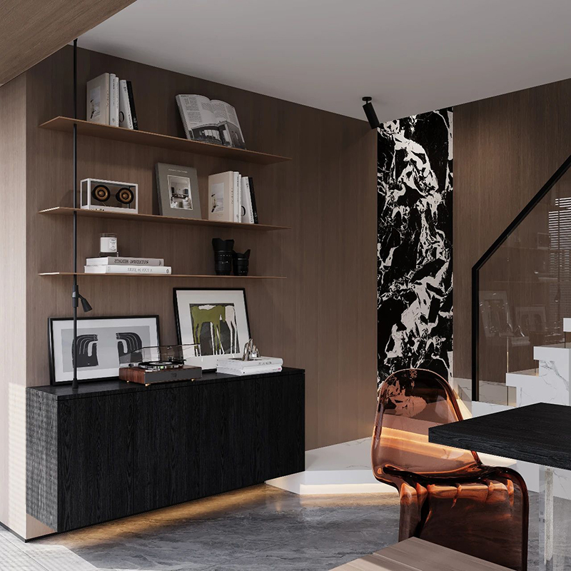 Interior Design Build - Modern 3D Rendered Villa Interior Design