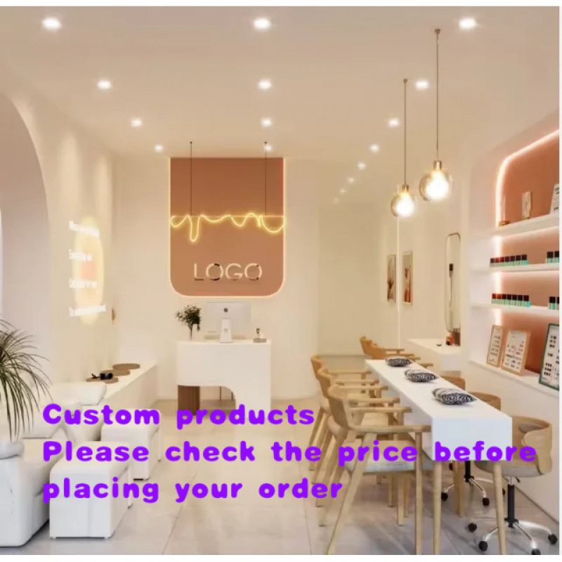 Interior Design Nail Salon - custom.Funroad Nail Spa 3D Interior Design