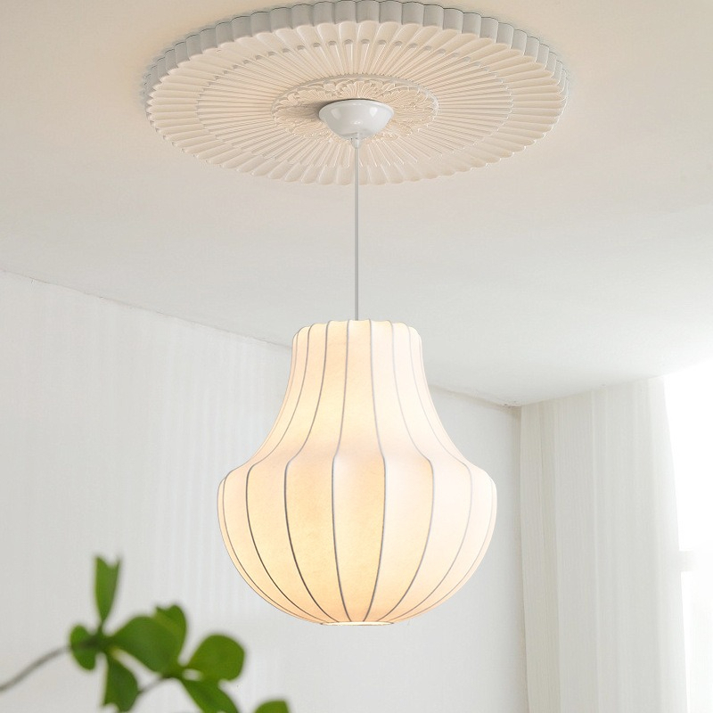 Interior Design Remote - Japanese Wabi-Sabi Style Restaurant/Homestay Cloth Pendant