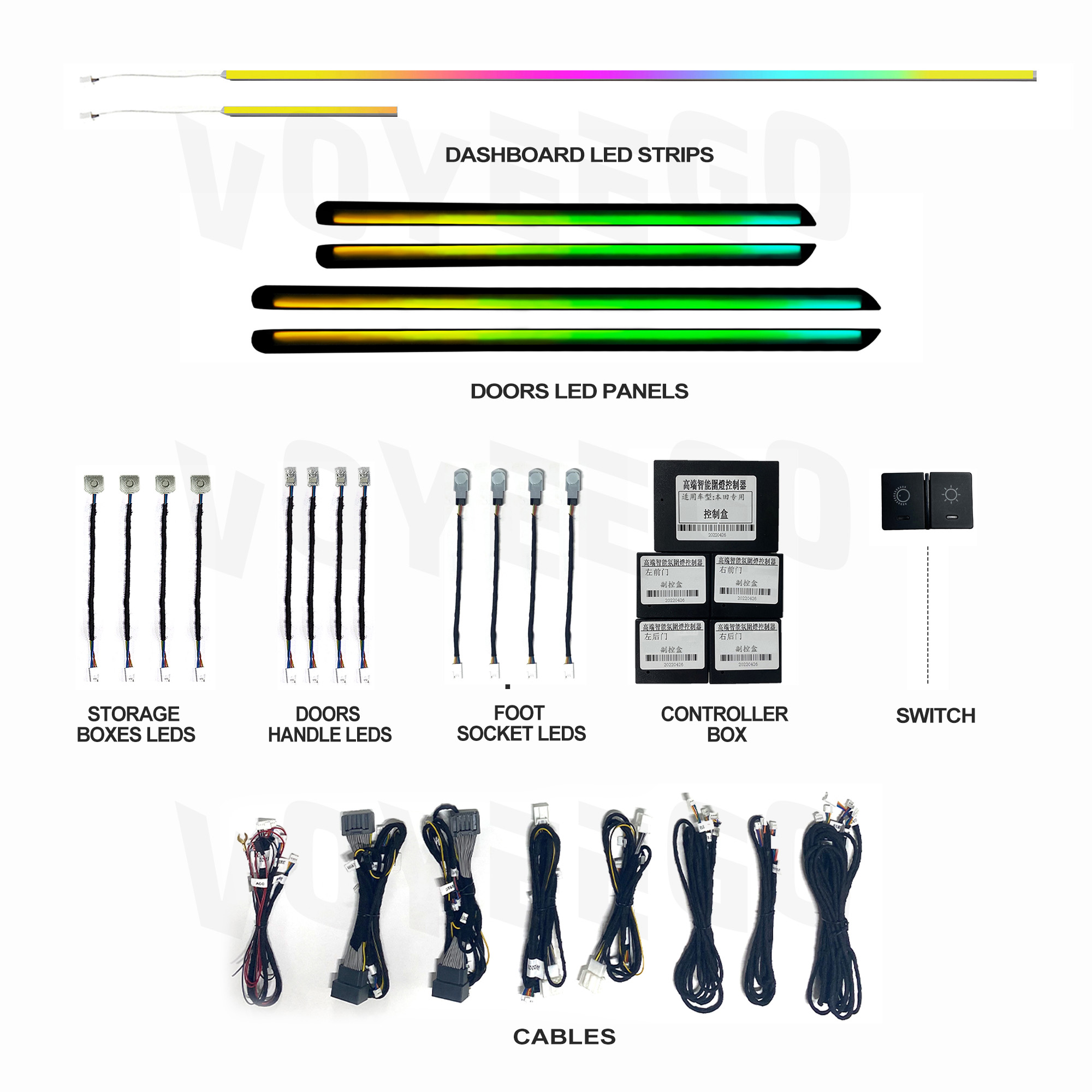Automotive Light Emitting Diod - Interior Design Remote recension och pris