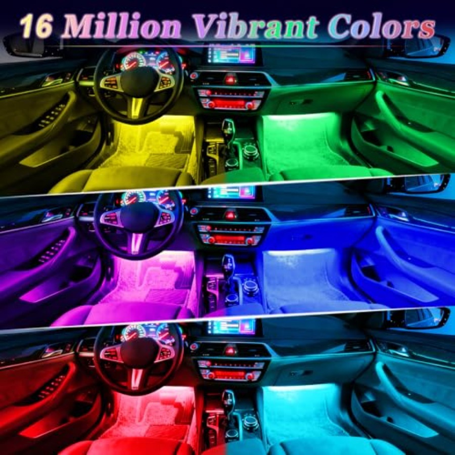 Smart Car Interior LED Lights  - Interior Design Remote recension och pris
