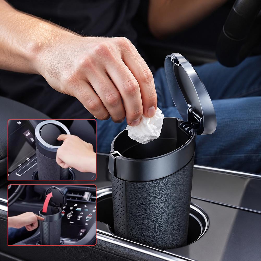 Portable Car Trash Can with Re - Interior Design Type recension och pris