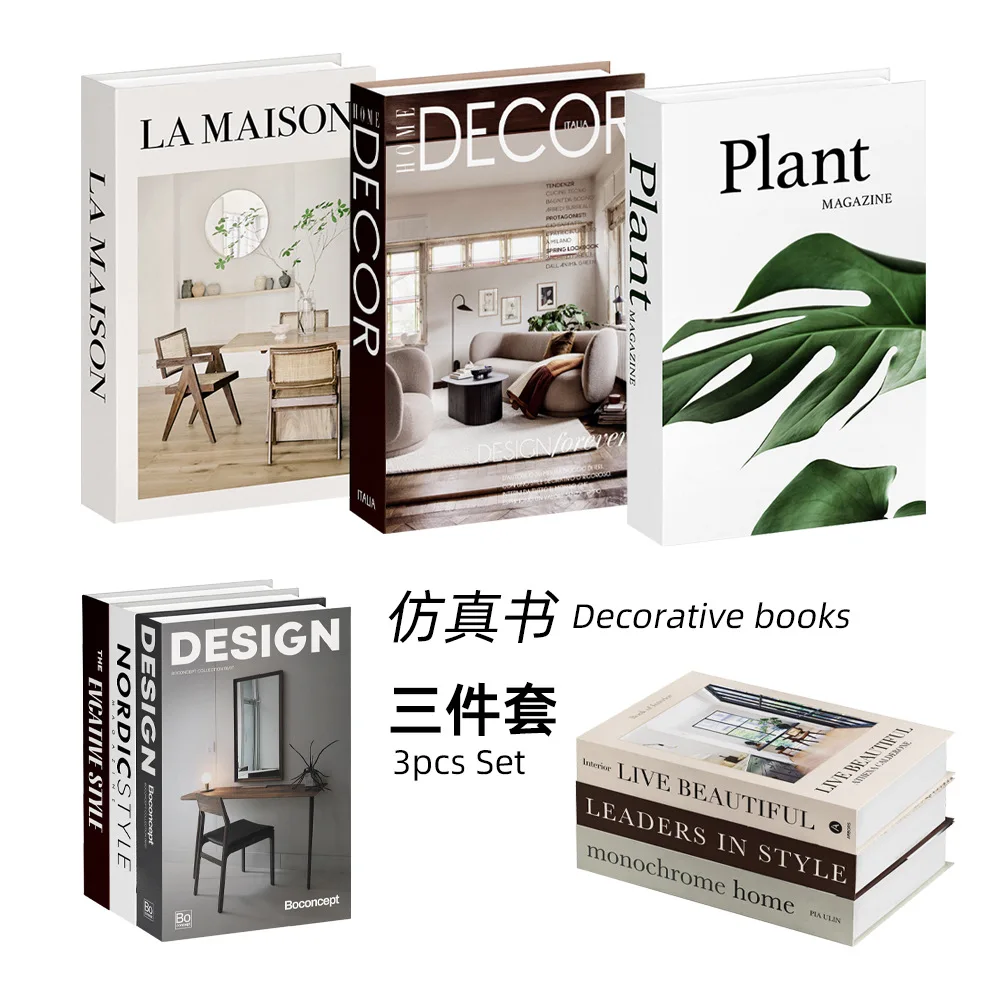 3pcs/lot Simulation Books for  - Interior Design Book recension och pris
