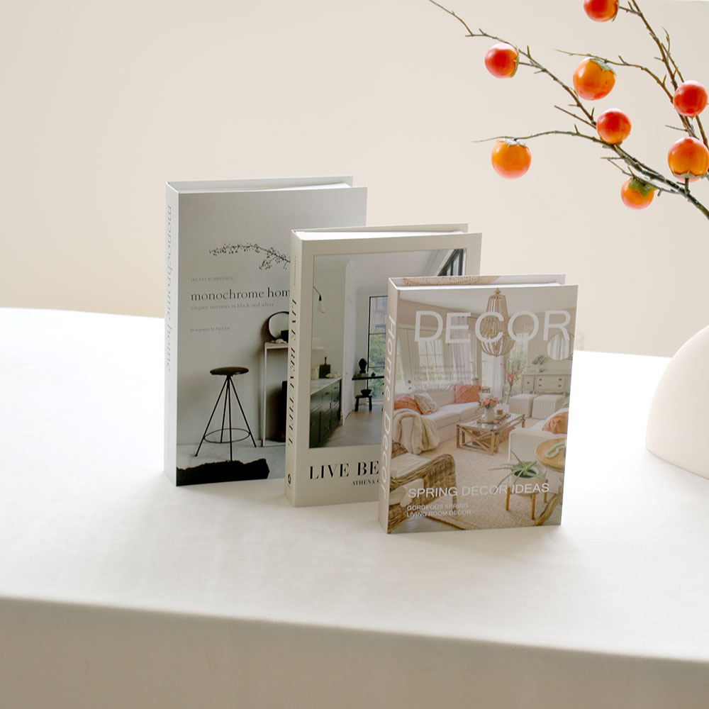 3Pcs/Set  Luxury Decorative Fa - Interior Design Book recension och pris