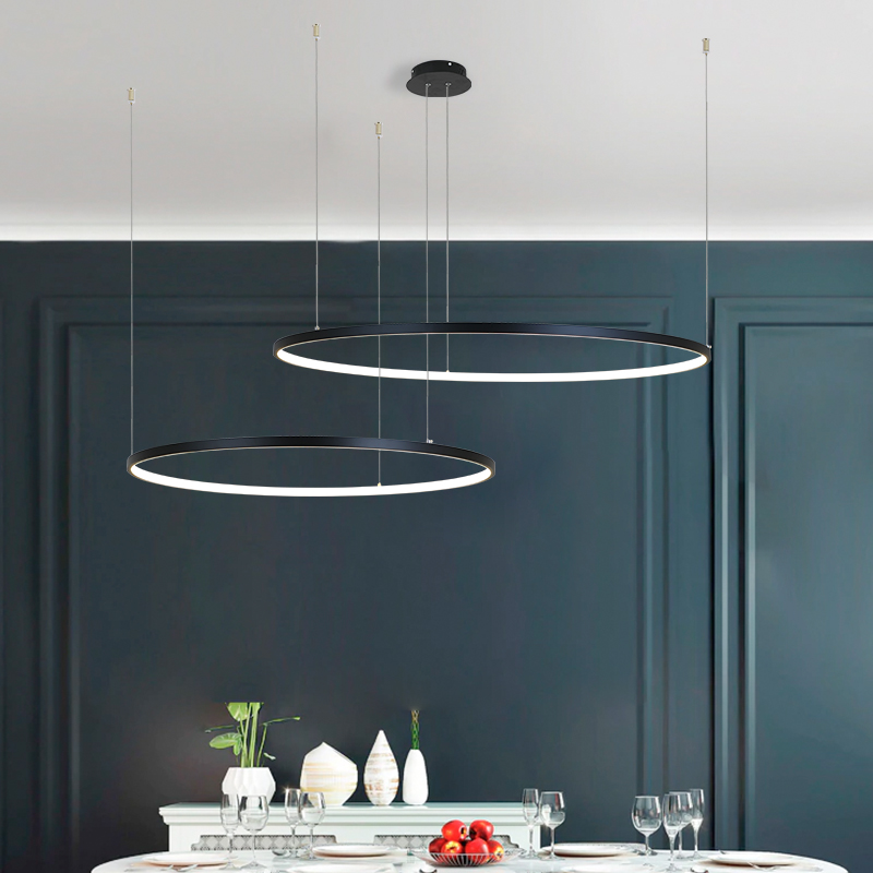 Nordic Modern Led Chandelier D - Interior Design Remote recension och pris