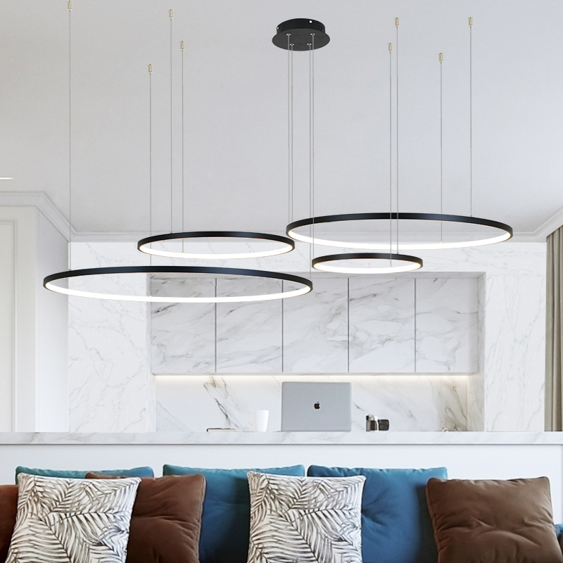 Nordic Modern Led Chandelier D - Interior Design Remote recension och pris