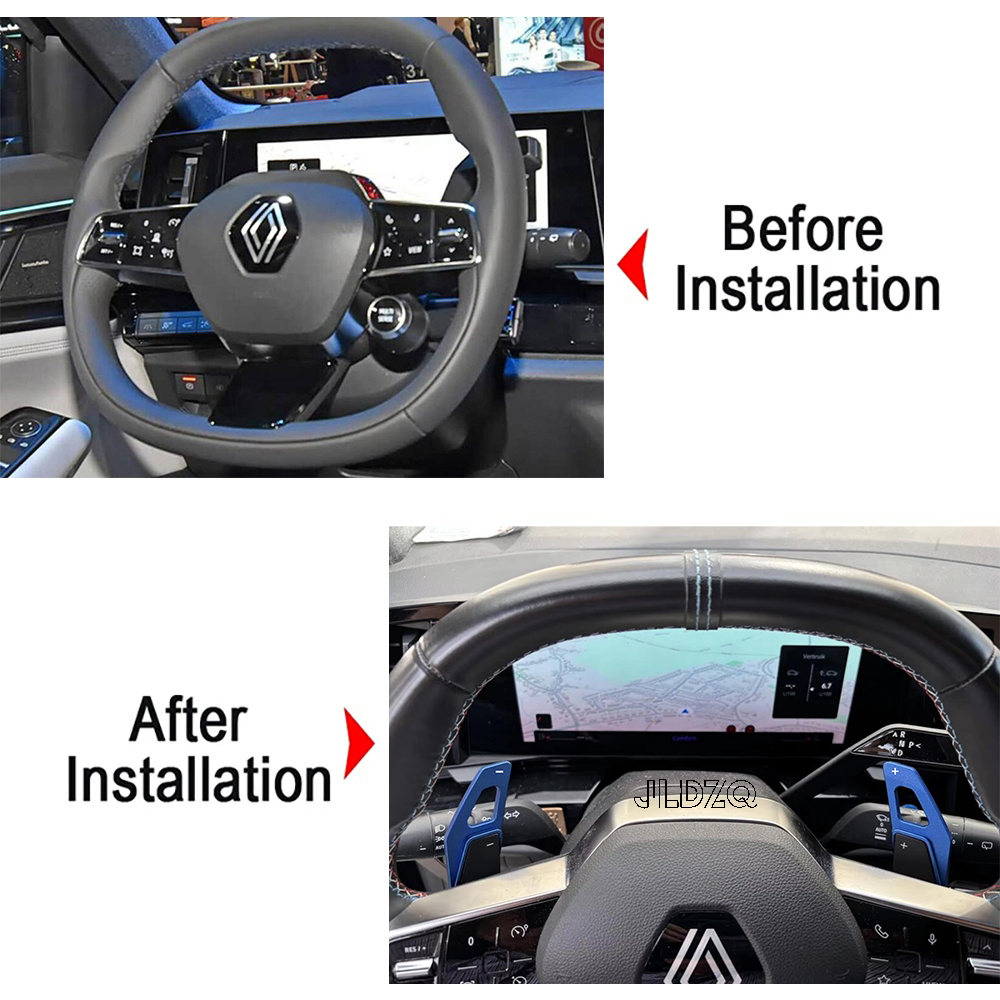 Car Steering Wheel DSG Sticker - Interior Design Tech recension och pris