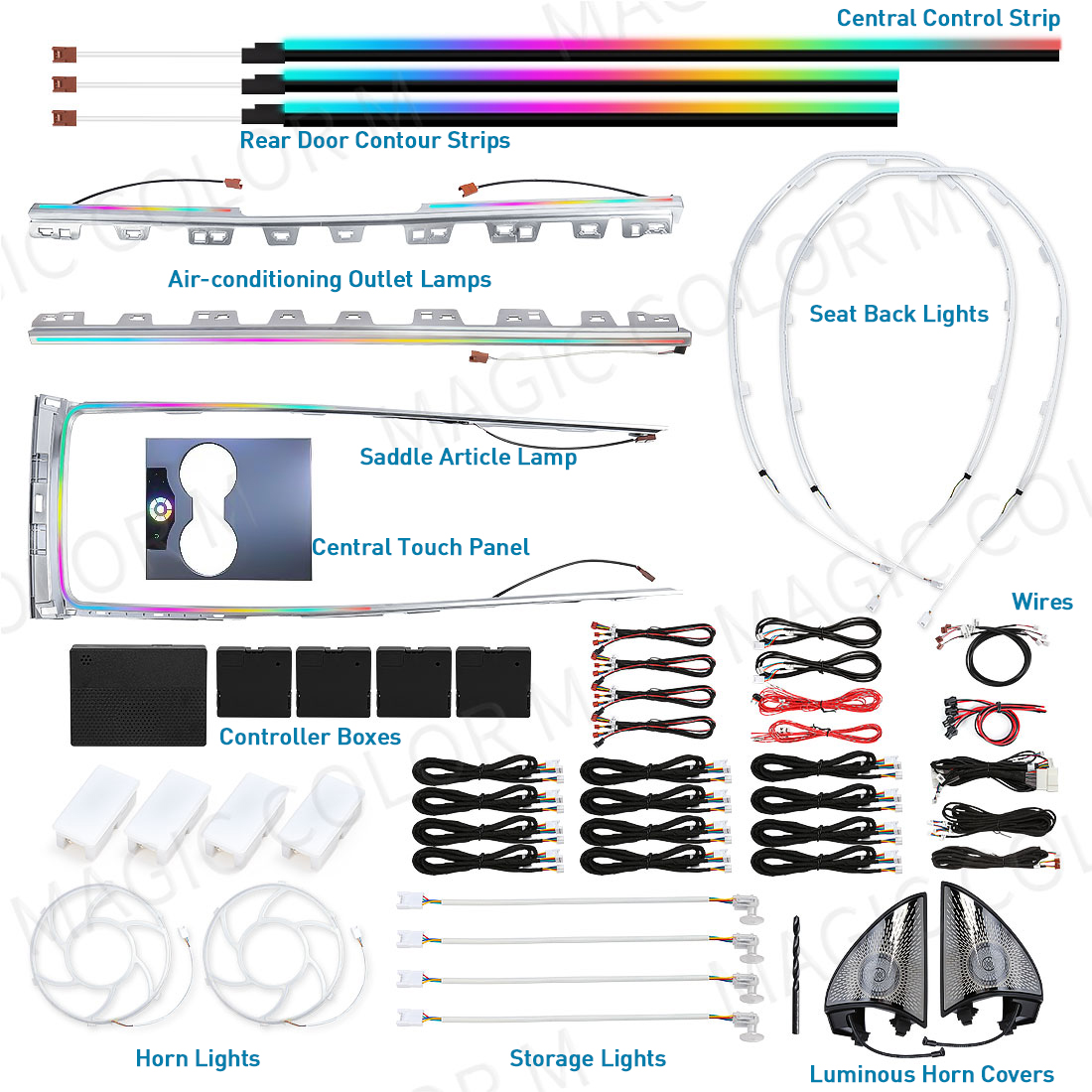 For Tesla Model 3 Y 2021 2022  - Interior Design Tech recension och pris
