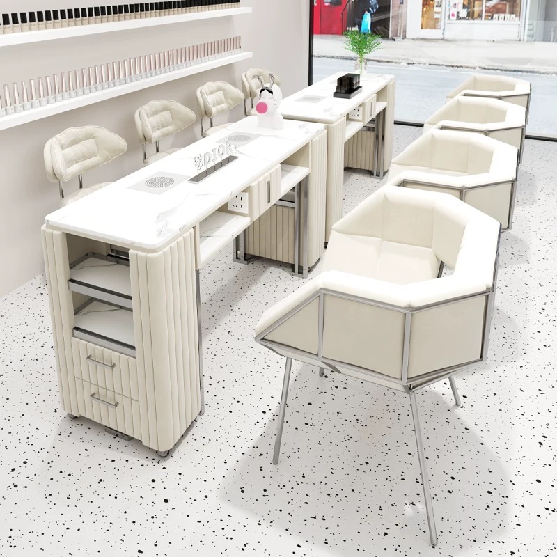 Luxury Modern Beige Nail Art F - Interior Design Nail Salon recension och pris