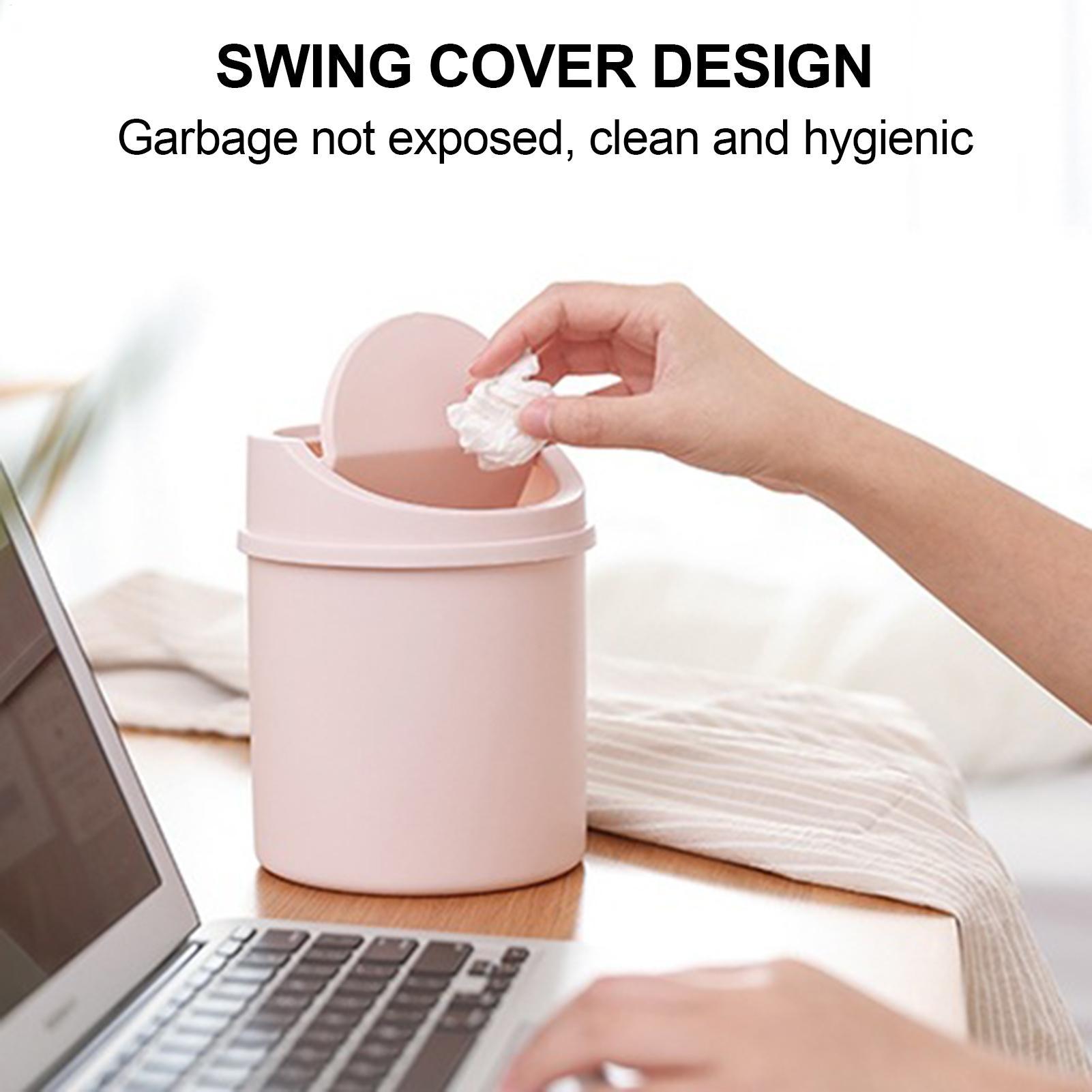 Mini Desktop Bin Small Trash C - Interior Design Type recension och pris