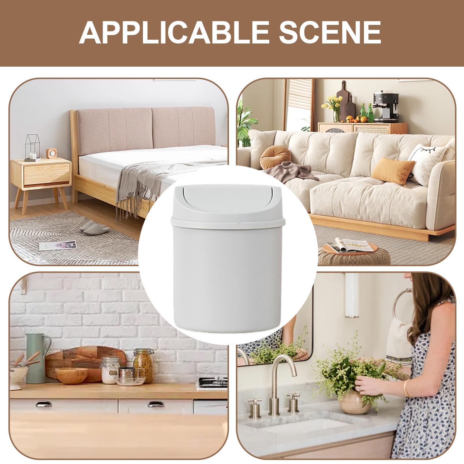 Mini Desktop Bin Small Trash C - Interior Design Type recension och pris