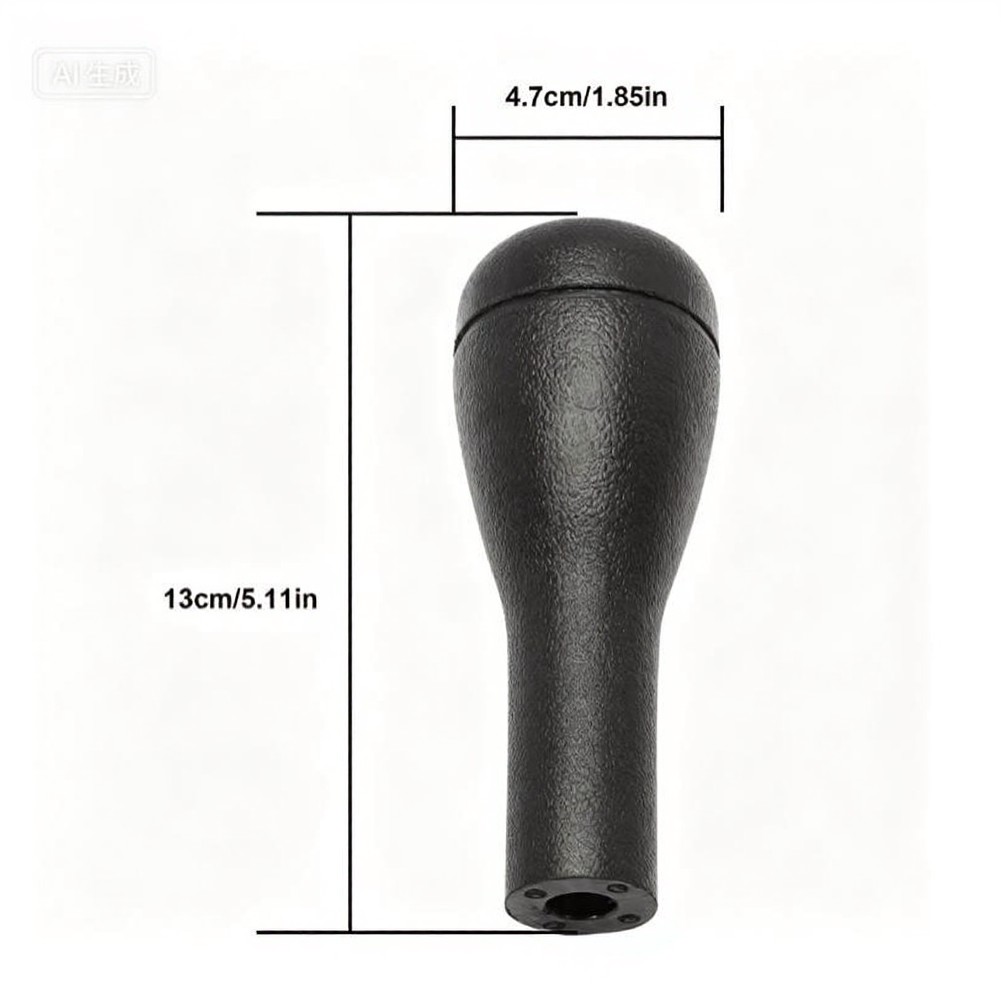 Black Gear Knob Robust Plastic - Interior Design Build recension och pris