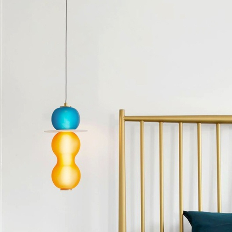 Designer Colored Glass Small P - Interior Design Remote recension och pris