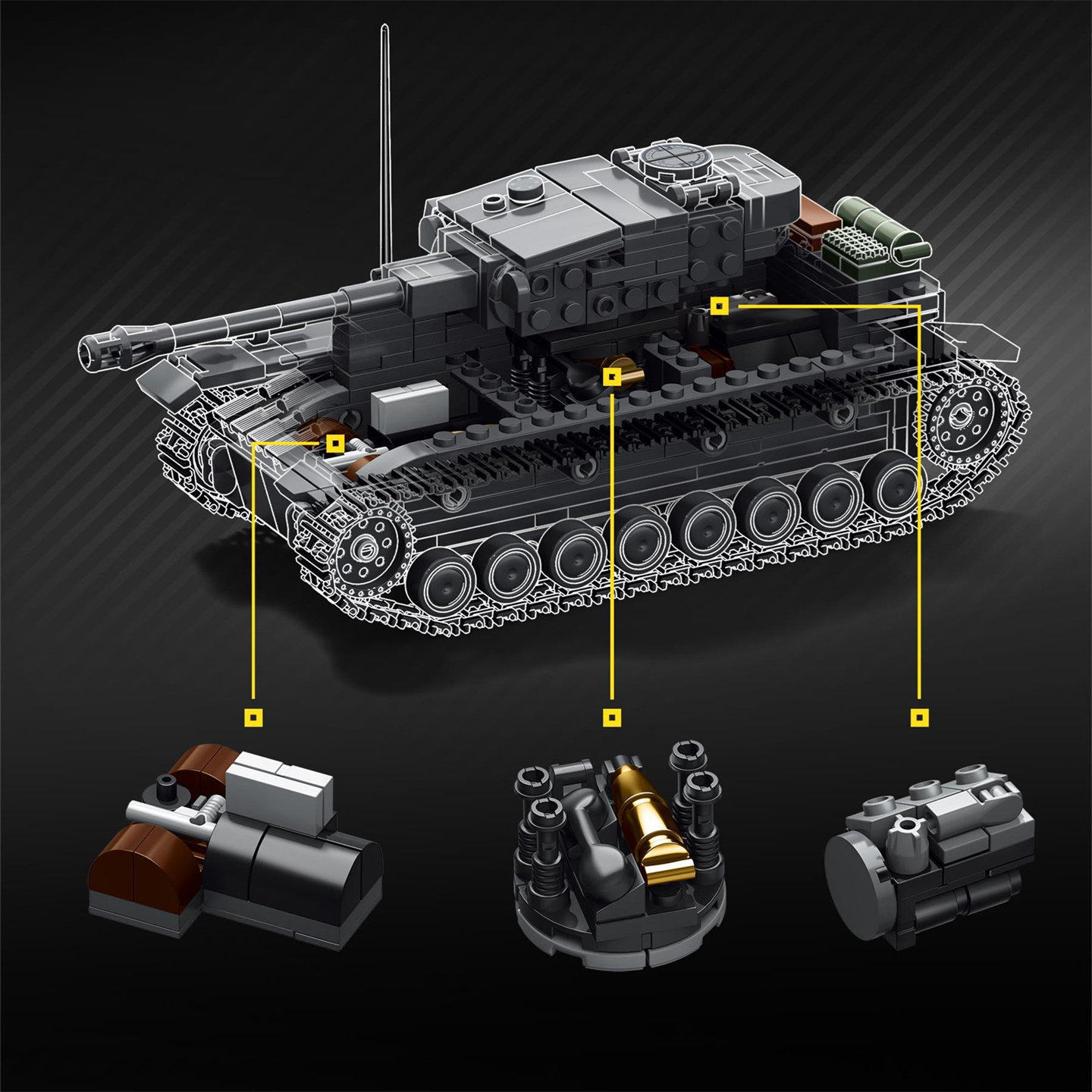 1:35 Scale Tank No. 4 Type G w - Interior Design Build recension och pris