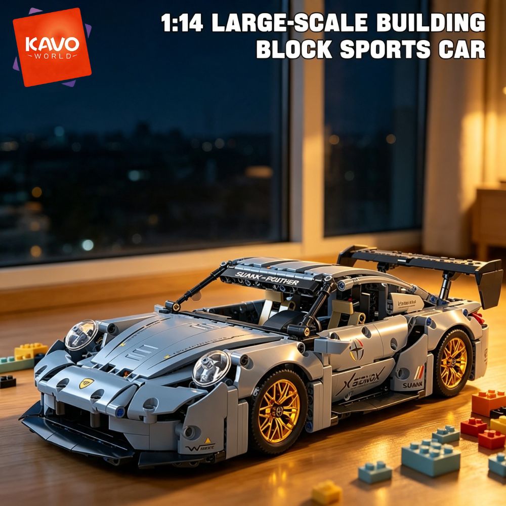 KAVOWORLD 973pcs Cool Toys Bui - Interior Design Build recension och pris