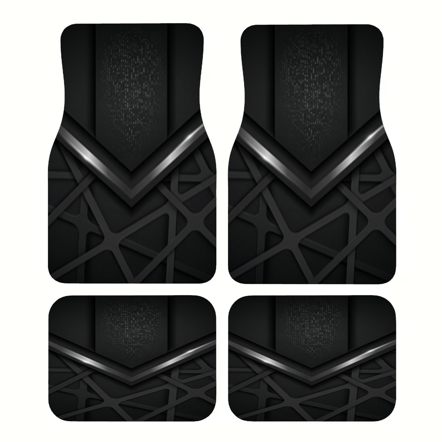 4pcs Car Floor Mats With Futur - Interior Design Tech recension och pris