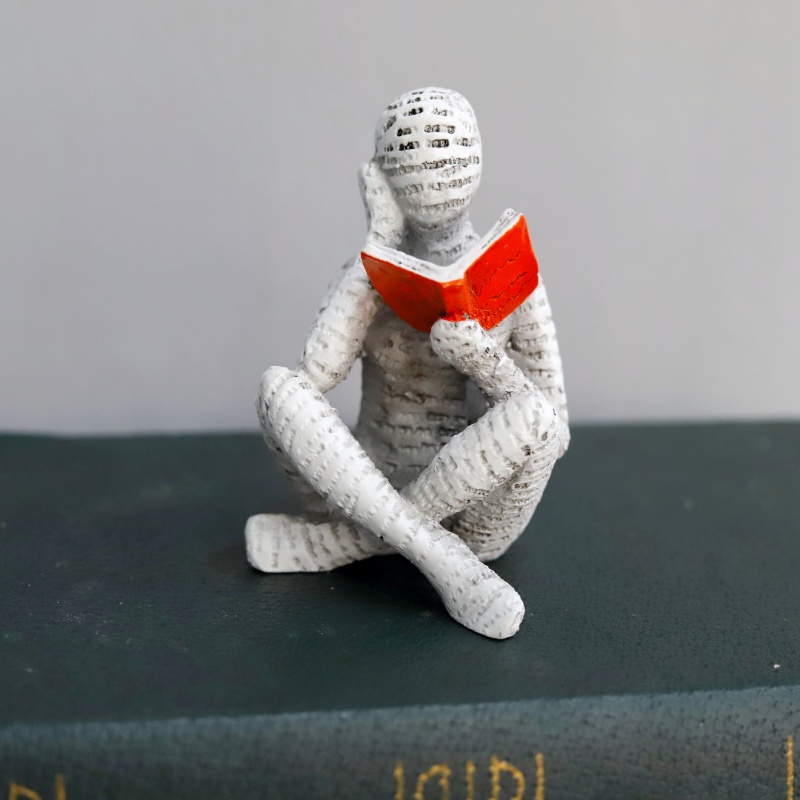 1Pc, Reading Paper Pulp Woman  - Interior Design Book recension och pris